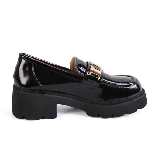 富贵吉祥2022方头乐福休闲时尚女鞋 f225123 商品图9