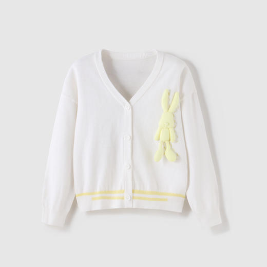 安奈儿女童棉线开衫ag214517 商品图1