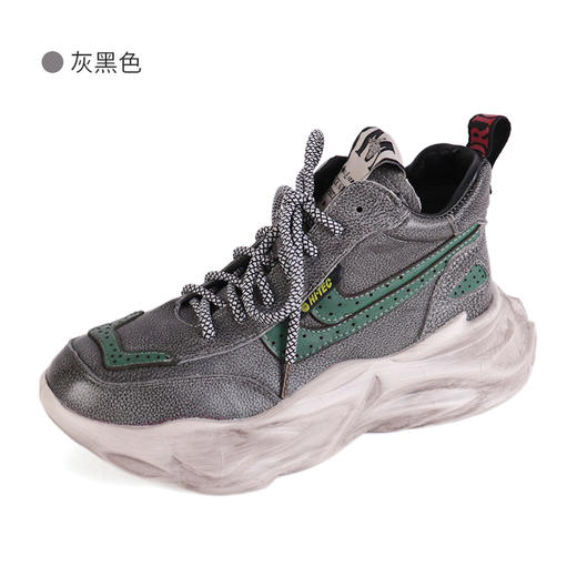 富贵吉祥2022圆头运动时尚女鞋f226003 商品图6