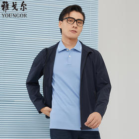 雅戈尔男士单夹克春季新款商务休闲潮流外套YJJK470102FQA