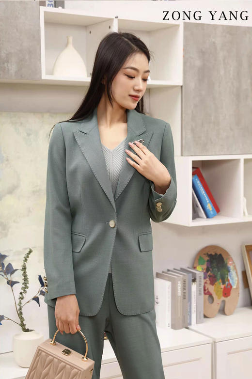 宗洋修身版西服上衣BCL2XS7811-56 商品图1