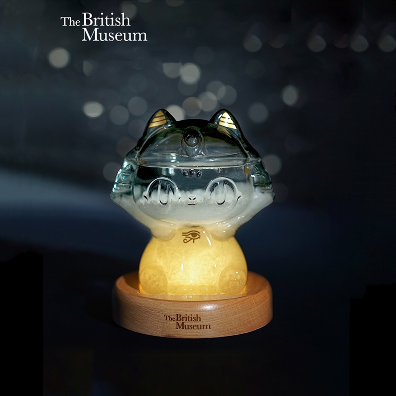 【米舍】大英博物馆巴斯特萌猫氛围灯风暴瓶天气瓶