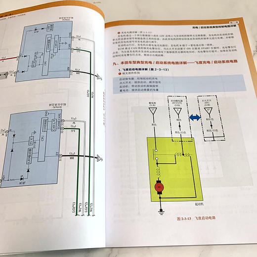 汽车车身电路详解（1）喇叭电路·充电/启动系统·车窗系统·中控系统 商品图2