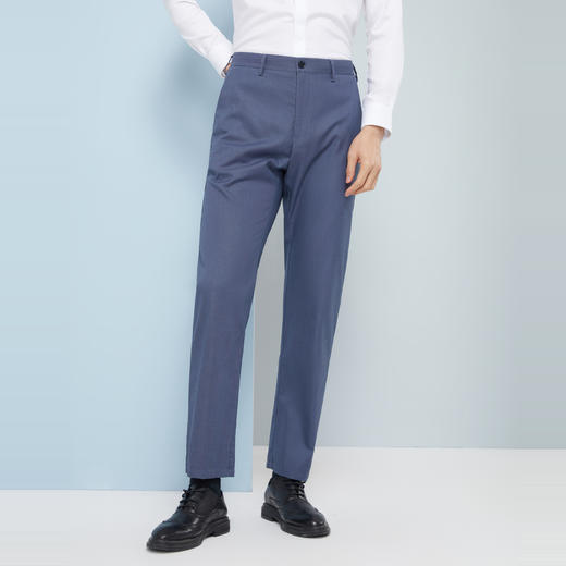 雅戈尔男士长裤春夏商务休闲棉弹免烫长裤YCDP3K0170DWBS 商品图4