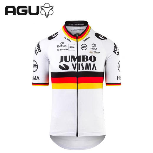 AGU JUMBO-VISMA 珍宝车队罗格利奇斯洛文尼亚国家冠军衫骑行服 商品图1