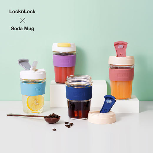 乐扣乐扣（LOCK&LOCK）苏打杯耐热玻璃水杯咖啡杯LLG964 商品图0