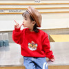男女童卫衣加绒新虎年红色儿童洋气宝宝2022新款韩版拜年服上衣潮 商品缩略图5