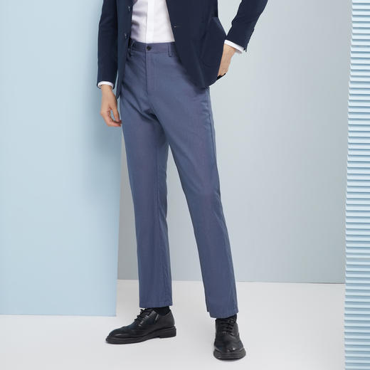 雅戈尔男士长裤春夏商务休闲棉弹免烫长裤YCDP3K0170DWBS 商品图1