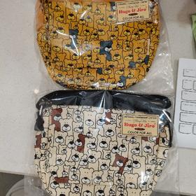 HUJI祤集Flap斜挎包插画热闹熊熊