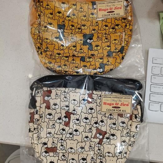HUJI祤集Flap斜挎包插画热闹熊熊 商品图0