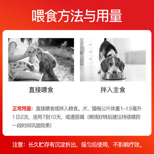 爱迪森果根素甘胆口服液狗狗猫咪宠物感冒流鼻涕咳嗽猫鼻支100ml 商品图2