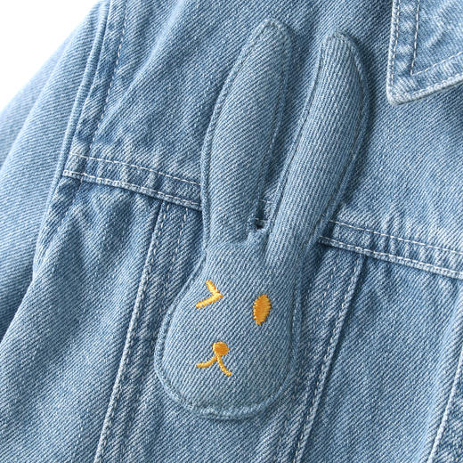 安奈儿女童牛仔夹克外套ag215618 商品图3