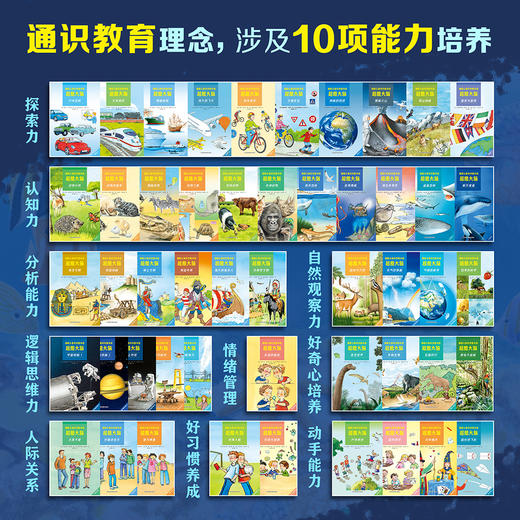 【礼盒装】超酷大脑（全50册）3岁+ 10项能力培养10大科学体系400个智慧问答100个启智游戏1200个知识点 商品图4