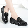 新款真皮亮女单皮鞋乐福鞋软底软面驾车郊游   KQ-SX598 商品缩略图1