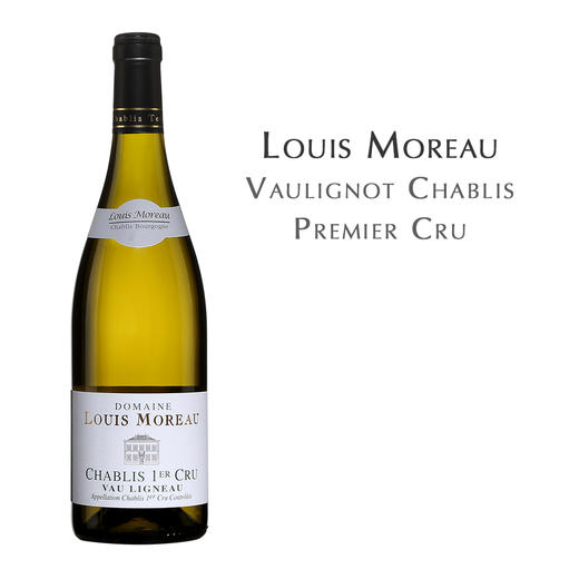 梦露酒庄夏布利沃利格诺特上等苑白葡萄酒 法国 Louis Moreau,Vaulignot Chablis Premier Cru France 商品图0