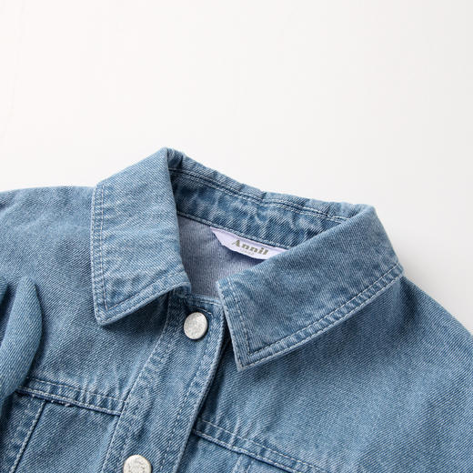 安奈儿女童牛仔夹克外套ag215618 商品图2