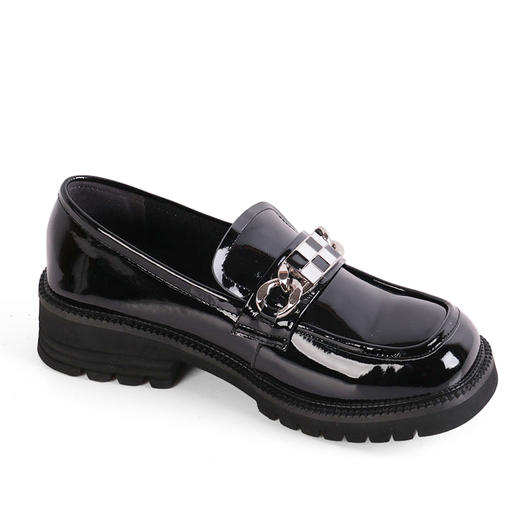 富贵吉祥2022方头乐福休闲时尚女鞋 f225221 商品图2