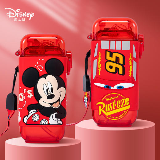 2022迪士尼（Disney）夏季方形儿童吸管 水杯280mL   SY 商品图0