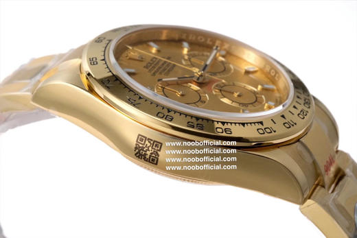 N劳力士，宇宙计型迪通拿116508，表径40毫米，  正4130机芯，表壳904l精钢铸，2N18金电镀，男士腕表，精钢表带，自动机械机芯，密底 商品图9