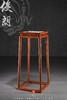 红桥红  家具严选  缅甸花梨（大果紫檀）【云石面 明式托泥束腰 花架】 商品缩略图3