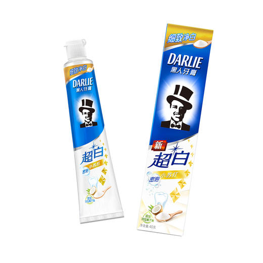 好来超白密泡小苏打牙膏40g试用装 商品图0