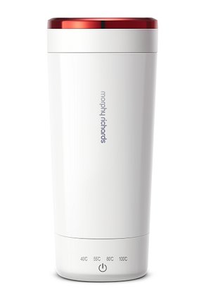 摩飞烧水杯 电热水杯小型便携式旅行加热办公室烧水壶迷你保温杯