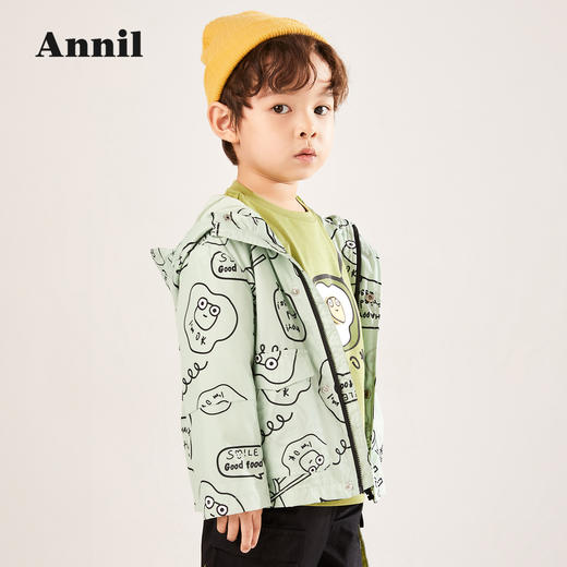 安奈儿男童风衣外套xb215544 商品图1