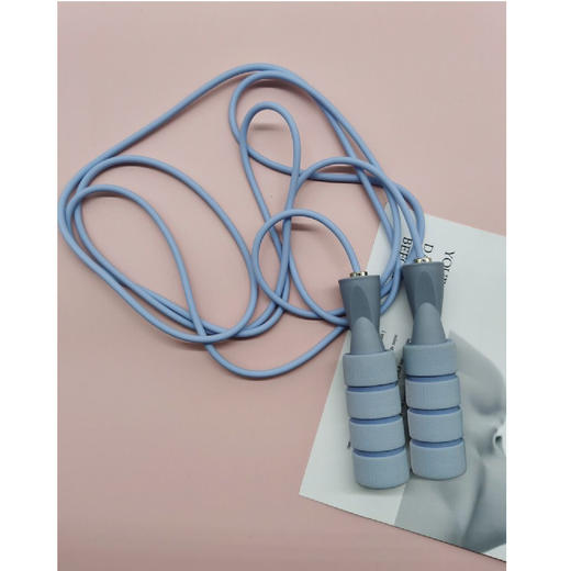 【12.17 防阳三部曲】两用款无绳大球跳绳  浅蓝两用款【大球+长绳】 商品图3