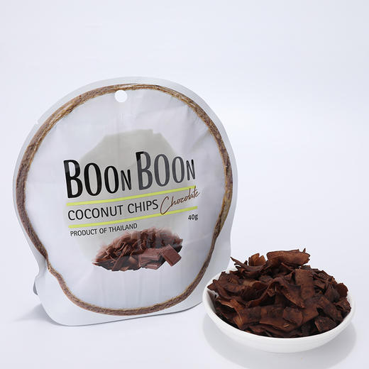 【香脆椰子片丨告别木屑纸屑传统椰子片】BOONBOON椰满满椰子片休闲零食椰子脆片40gx3包装 商品图3