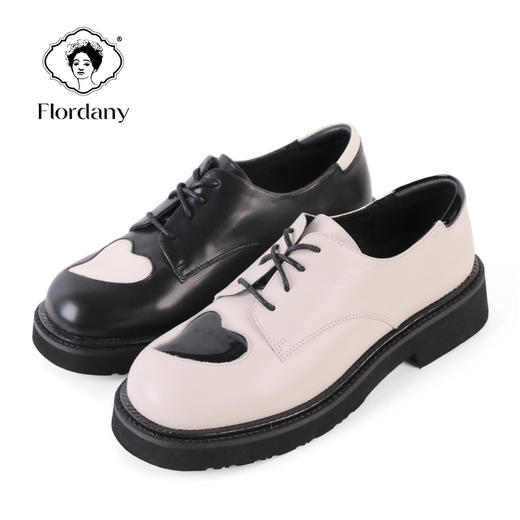 弗洛丹尼2022圆头超轻厚底时尚女鞋 D225403 商品图0