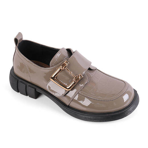 弗洛丹尼2022圆头超轻平底时尚女鞋 D225716 商品图2