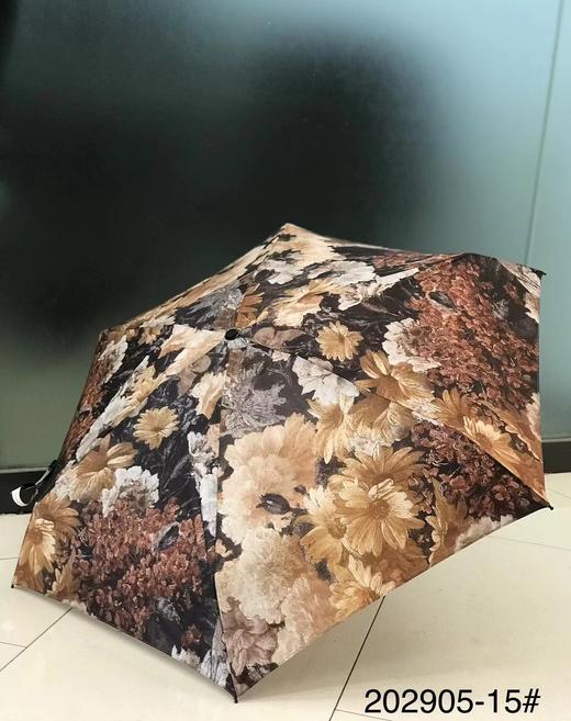 优品堂《如花如歌》五折超薄超轻防紫外线伞 商品图1