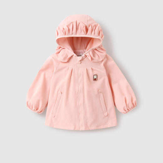 安奈儿女童风衣外套xg215514 商品图1