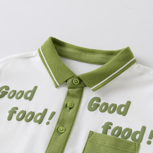 安奈儿男童舒柔棉翻领长袖针织衫xb211547 商品图2