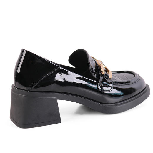 弗洛丹尼2022圆头超轻中跟时尚女鞋 D225548 商品图10