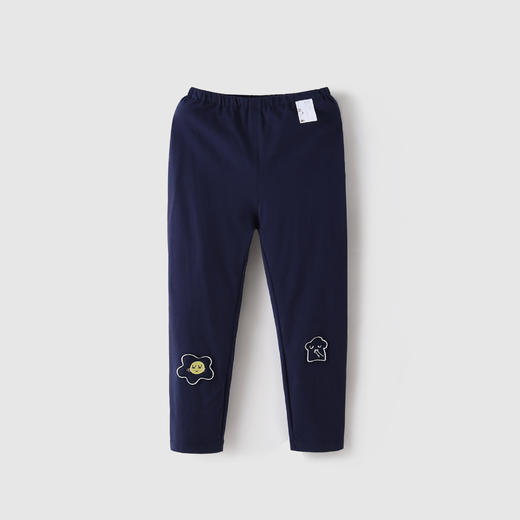 安奈儿女童全腰针织打底裤xg216519 商品图0