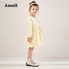 安奈儿女童翻领长袖连衣裙xg213522 商品缩略图3