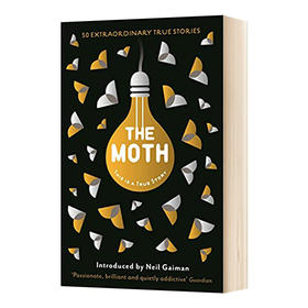 蛾子 这是真实的故事 英文原版 The Moth 飞蛾 Neil Gaiman 尼尔盖曼推荐 英文版进口原版英语书籍