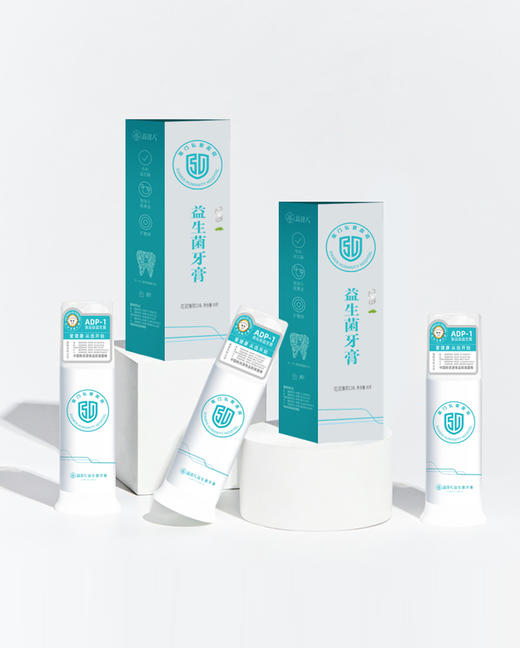 弘爱医院-益逢人联名益生菌牙膏  95g/盒 商品图2