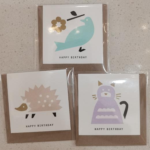 HUJI祤集文具PIENI迷你贺卡 商品图0