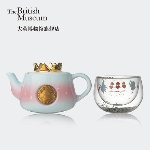 大英博物馆爱丽丝漫游奇境炫彩下午茶杯壶套装送闺蜜送女友生日礼物 商品图1