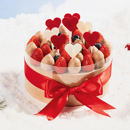 【限时特惠169.9元】巧遇莓好 鲜草莓遇上黑巧，是浓情脆脆的美好（高州） 商品图0