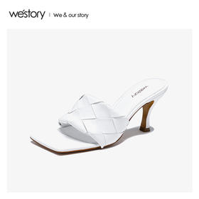 westory2020年夏季凉拖鞋网红编织ins潮外穿女W20BJ60691