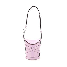 ALEXANDER MCQUEEN 亚历山大.麦昆 女士小牛皮 The Curve 曲线斜挎单肩包 浅紫 656467 1YB42 5310