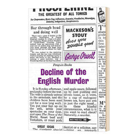 英国式谋杀的衰落 英文原版 Decline of the English Murder Penguin Great Ideas 企鹅伟大的思想系列文学视野 英文版进口英语书