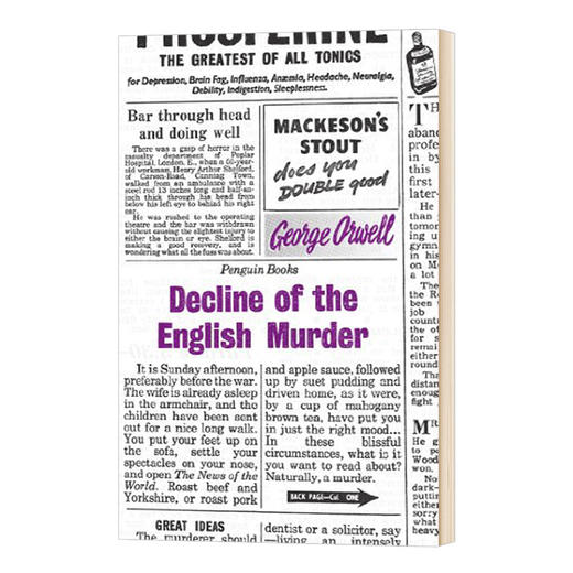 英国式谋杀的衰落 英文原版 Decline of the English Murder Penguin Great Ideas 企鹅伟大的思想系列文学视野 英文版进口英语书 商品图0