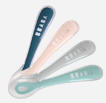 BEABA芘亚芭 二阶段硅胶软勺 4个装 商品图0