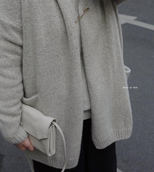 evam eva羊绒扣针开衫毛衣 商品图6