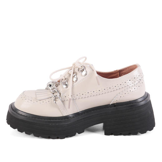 弗洛丹尼2022圆头超轻厚底时尚女鞋 D225418 商品图3