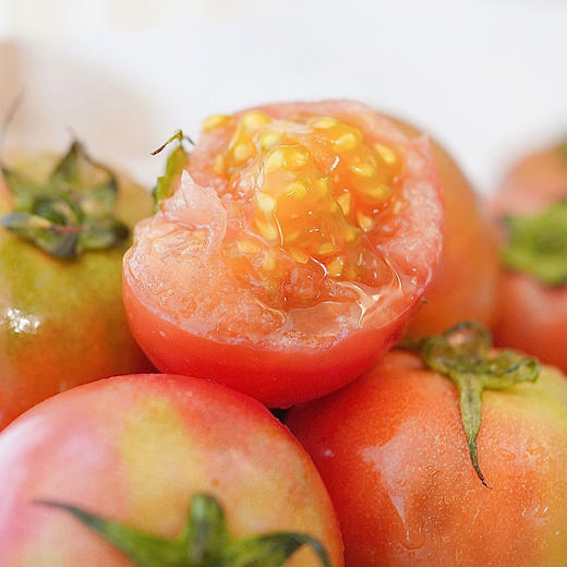 [屁侠推荐]草莓西红柿 铁皮番茄  酸甜爽脆 自然成熟 4.5-5斤装 商品图1